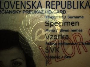 SVK-BO-02001 - 
<Recto - identit&agrave;> - OVD - element ottikament varjabbli
