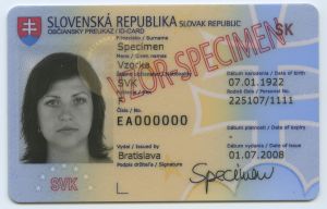 SVK-BO-02001 - 
<Recto - identit&agrave;>
                
