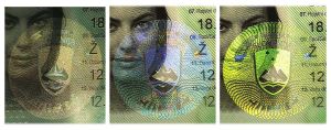 SVN-AS-01005 - 
<Zintegrowana karta personalizacyjna - awers (dane personalne)> - OVD - element optycznie zmienny