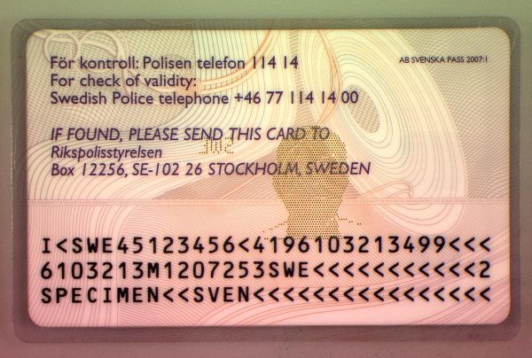 SWE-BO-02001 - 
<Verso>
                