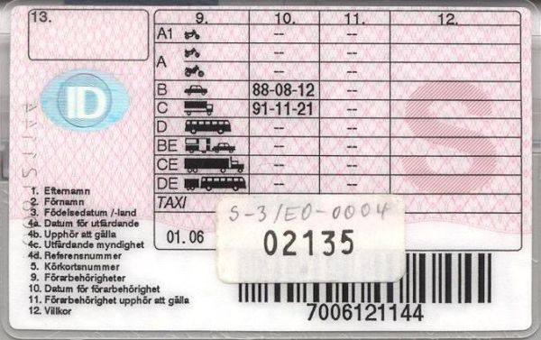 SWE-FO-02002 - 
<Verso>
                