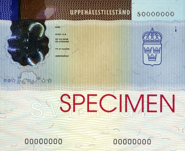SWE-HO-01001 - 
<Předn&iacute; strana - totožnost>
                