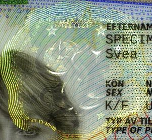 SWE-HO-10002 - 
<Předn&iacute; strana - totožnost> - OVD - opticky proměnliv&yacute; prvek