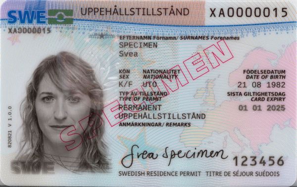 SWE-HO-11002 - 
<Předn&iacute; strana - totožnost>
                