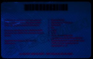 SWE-HP-01002 - 
<Zadn&iacute; strana > - Jištěn&iacute; v UV světle