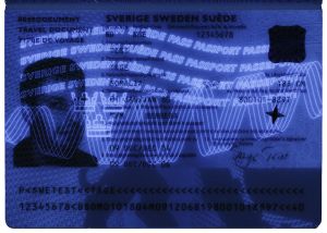 SWE-JO-03003 - 
<Kard tal-bijodata integrata - recto (identit&agrave;)> - Element UV