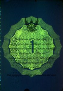 THA-AD-02001 - 
<Integrovan&aacute; karta - zadn&iacute; strana> - Jištěn&iacute; v UV světle