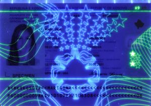 XKX-AS-02001 - 
<Kard tal-bijodata integrata - recto (identit&agrave;)> - Element UV
